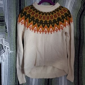 Madewell Fair Isle Pullover Sweater